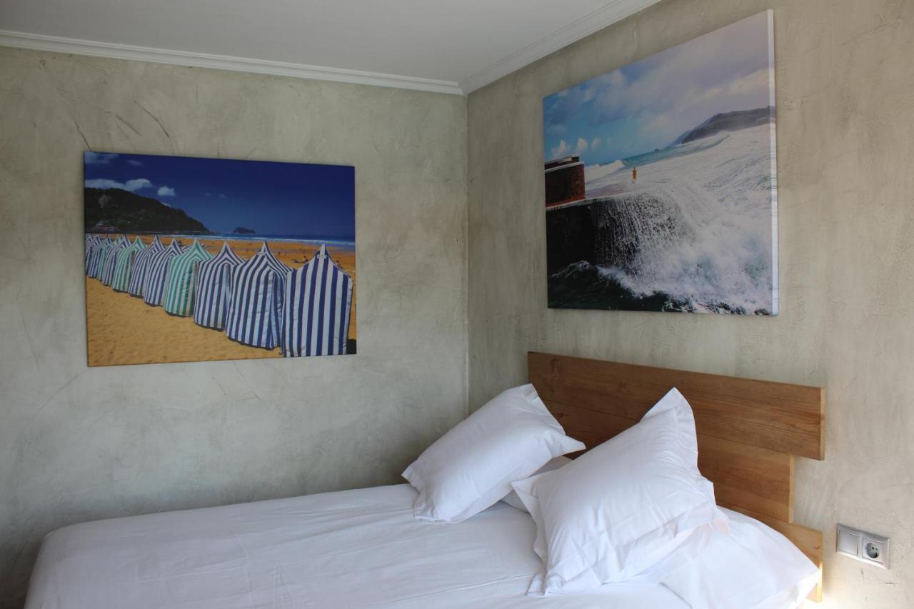 Apartamentos Zarautz Playa, Con Piscina Y Garaje Luaran gambar