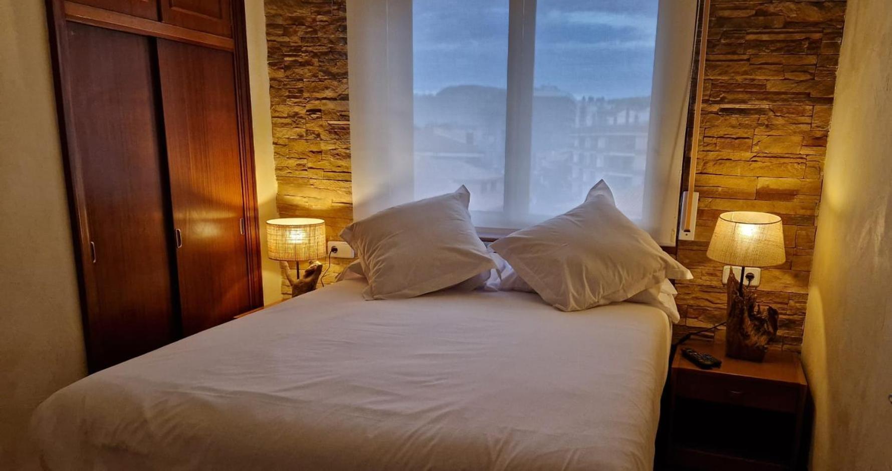 Apartamentos Zarautz Playa, Con Piscina Y Garaje Luaran gambar